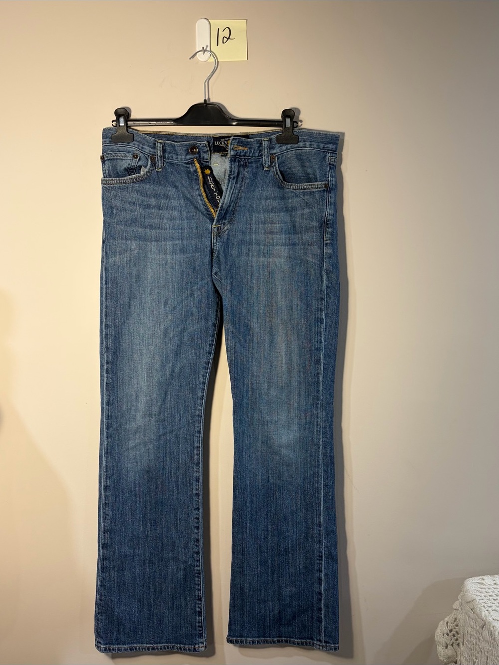 Lucky Brand Men's Medium Blue Bootcut Jeans
